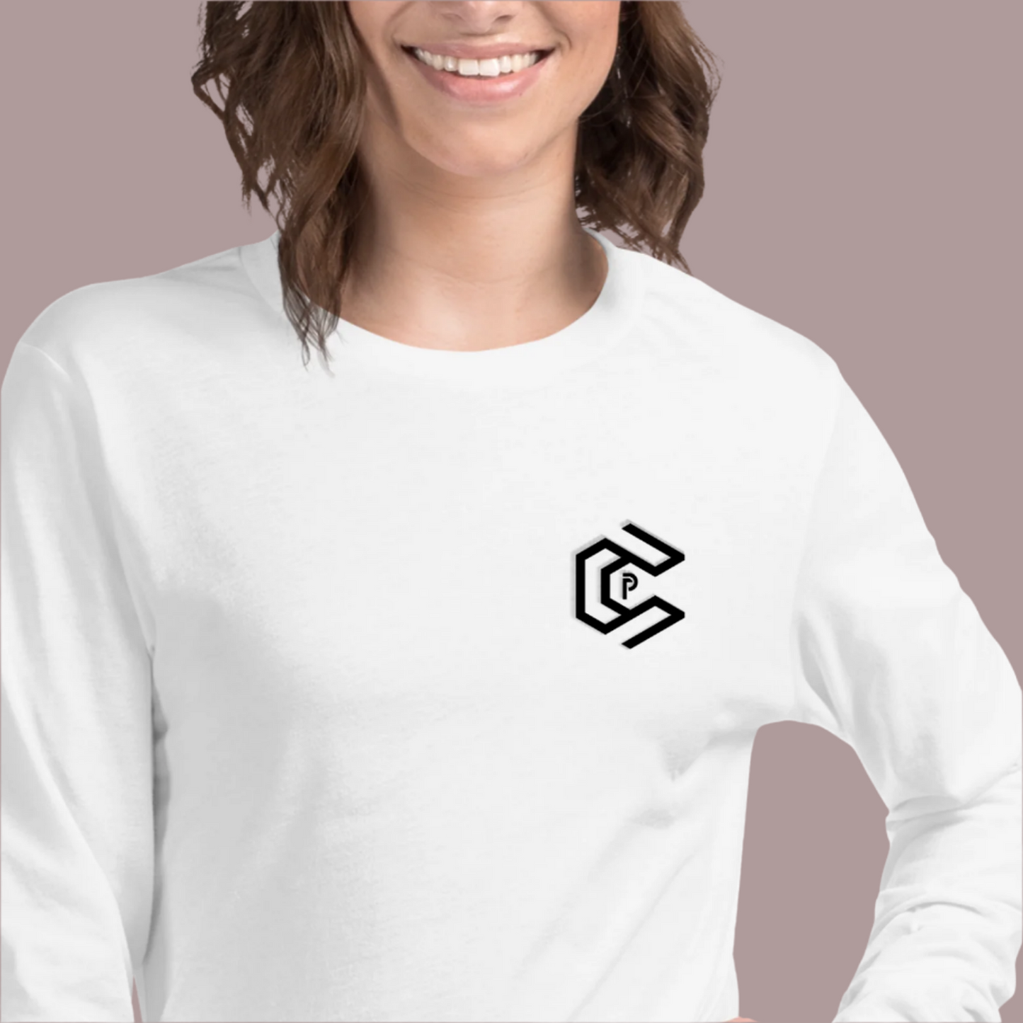 Popular Casual Brand Unisex Long Sleeve Tee