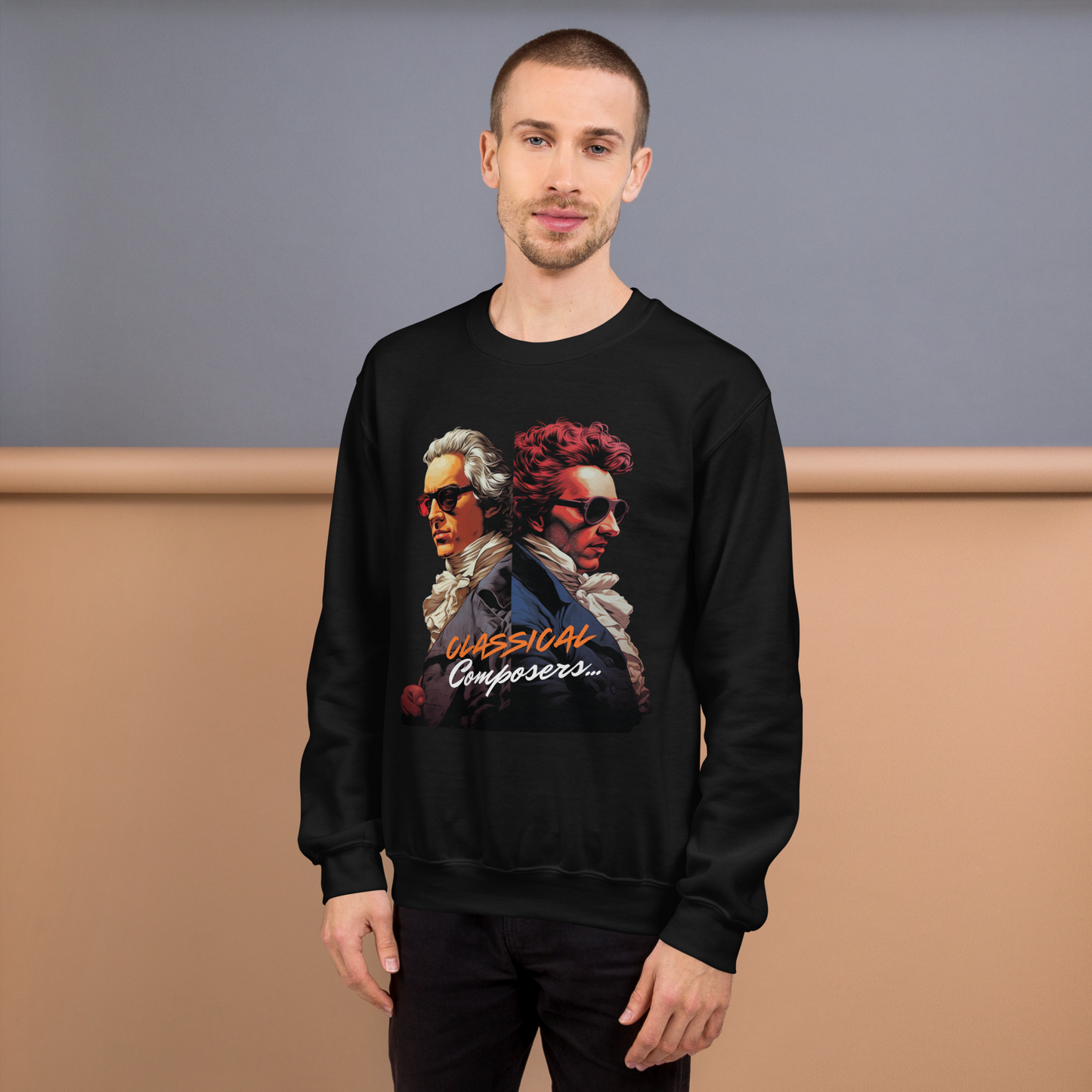 CLASSICAL COMPOSERS Unisex Sweatshirt