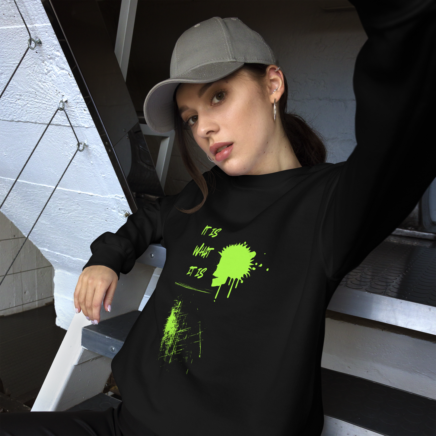 It is what it is Unisex Sweatshirt
