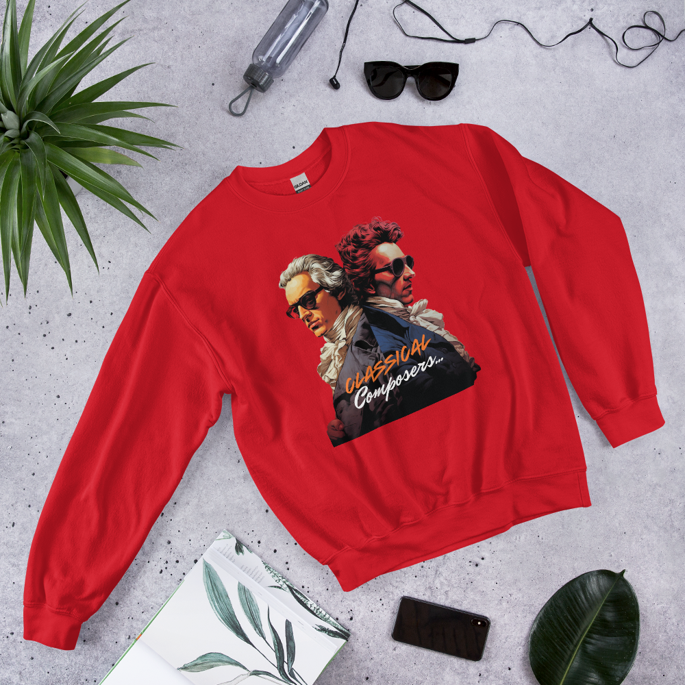 CLASSICAL COMPOSERS Unisex Sweatshirt